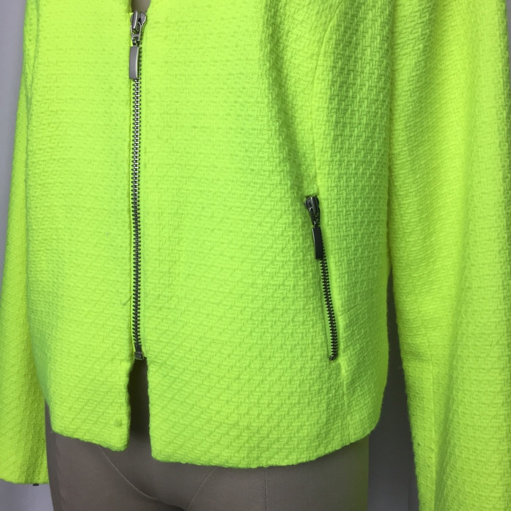 SOLD βοΈa.n.a. Neon Yellow Jacket Blazer Size XL π - Picture 2 of 8